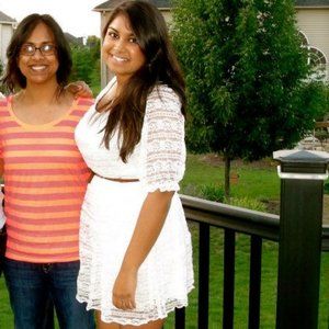 Cream Colored Lace Detail MIDI Dress